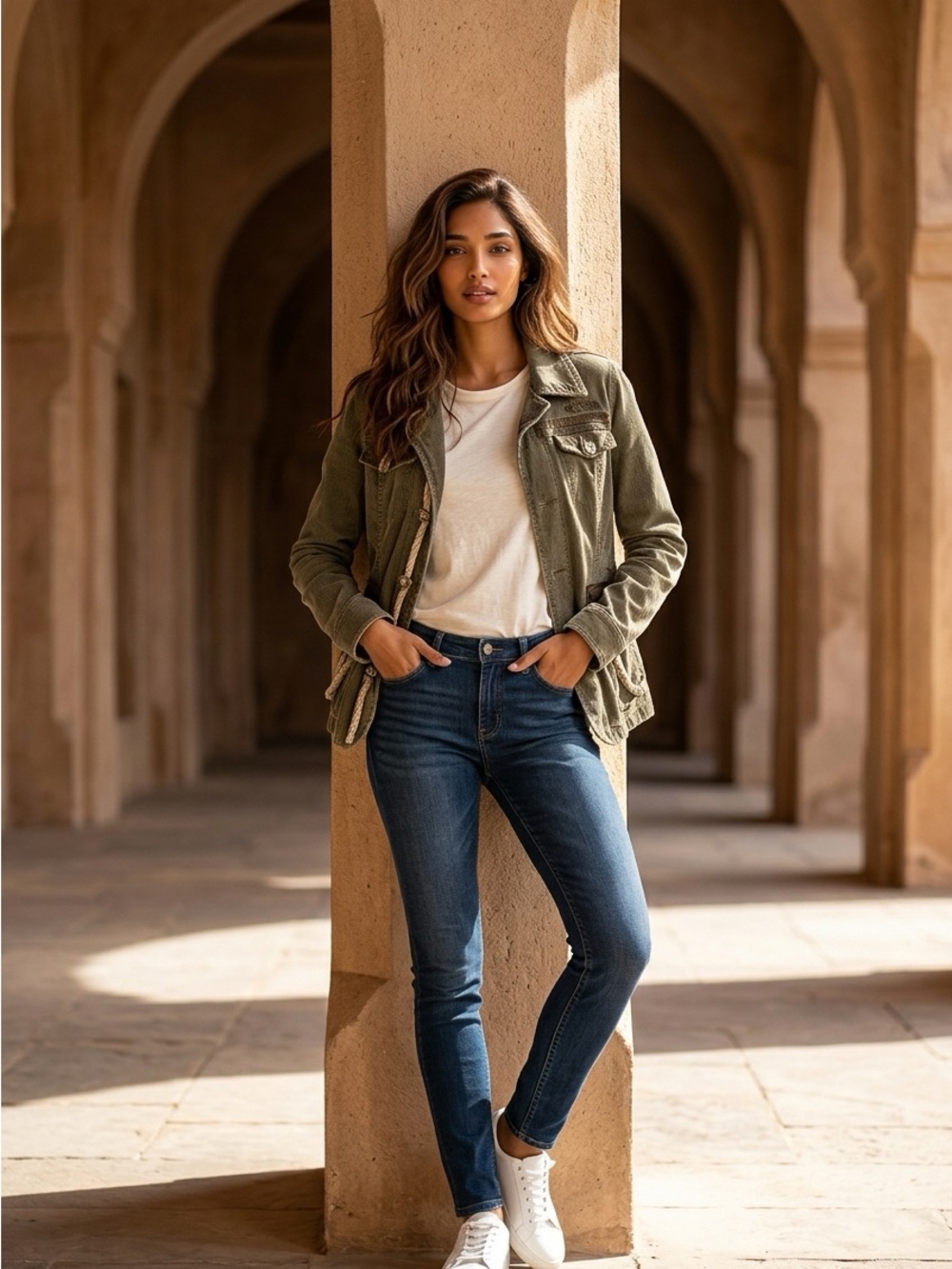 Diesel vintage Khaki Green Casual Jacket